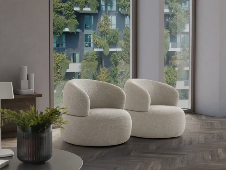 Poltroncina imbottita Cookies di Barzaghi Salotti