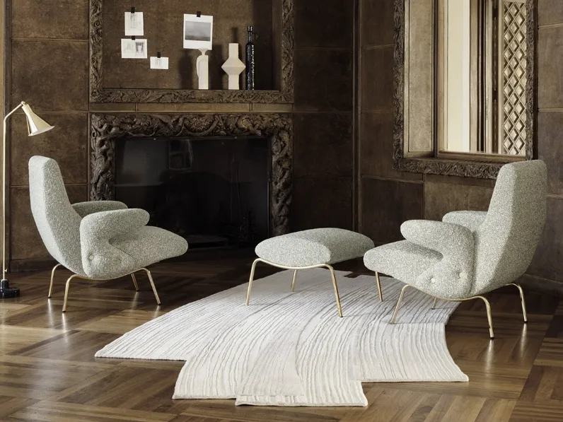 Poltrona in tessuto Delfino di Arflex