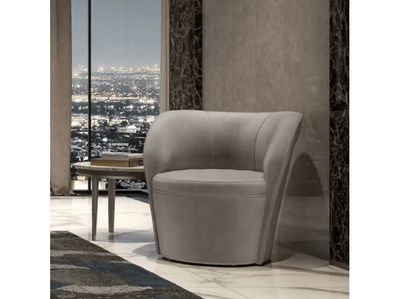 Poltroncina in tecnonabuk Doria di Ghezzani