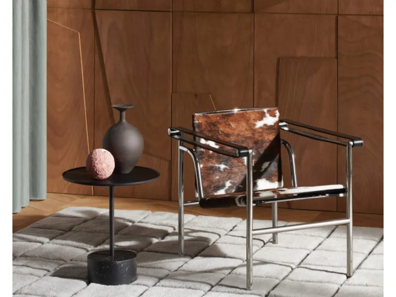 Poltroncina Dossier Basculant in pelle di Cassina