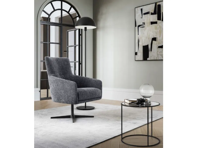 Poltrona Elodie in tessuto di Le Comfort