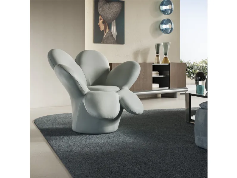 Poltrona di design Fiore di Natuzzi