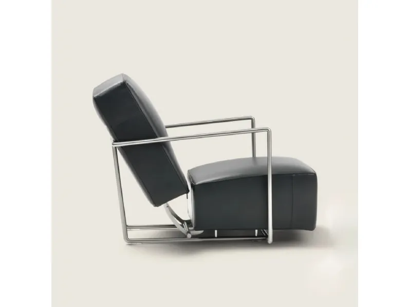 Poltrona in pelle ABC di Flexform