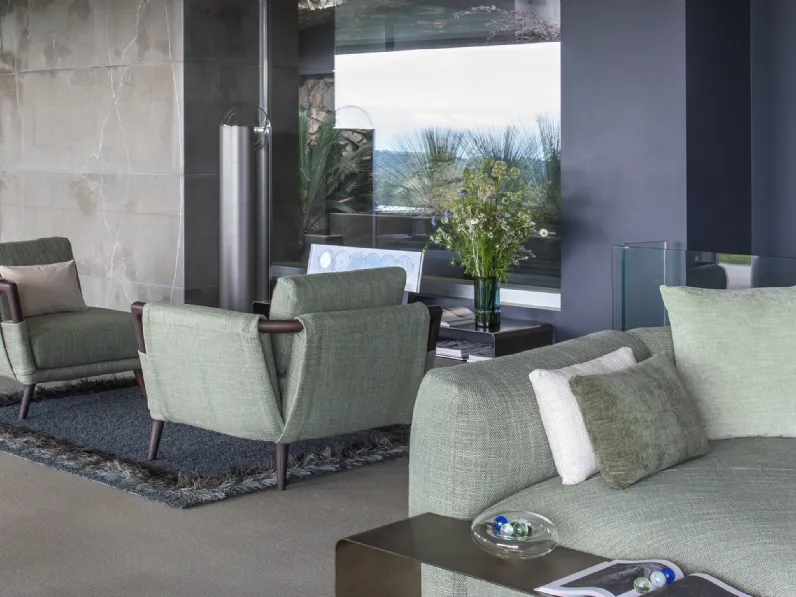 Poltrona Gaudì corner di Flou