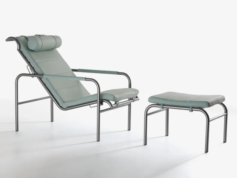 Poltrona con seduta regolabile Genni di Zanotta