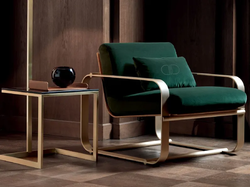 Poltrona in tessuto Giza di Daytona Home