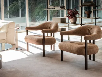 Poltrona Greta Lounge di Cattelan Italia.