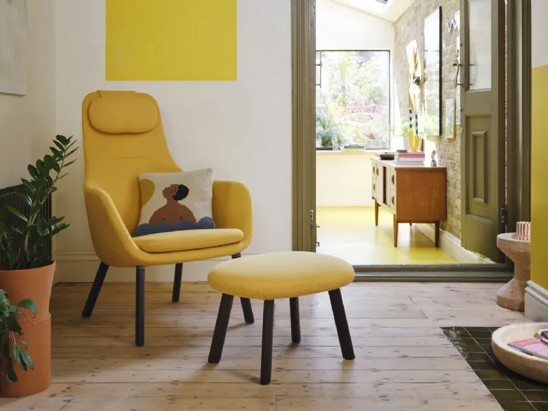 Poltrona HAL Lounge Chair & Ottoman di Vitra