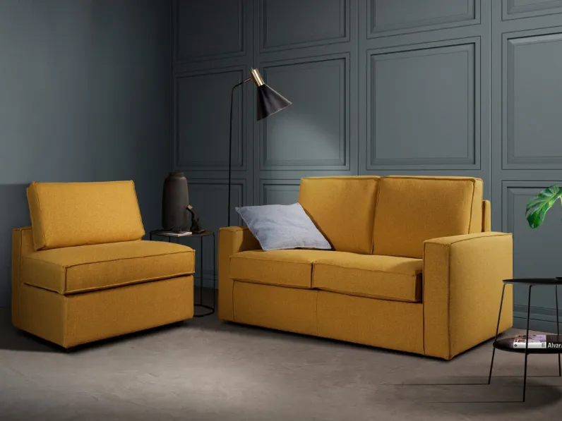 Poltrona in tessuto Iko di Biel