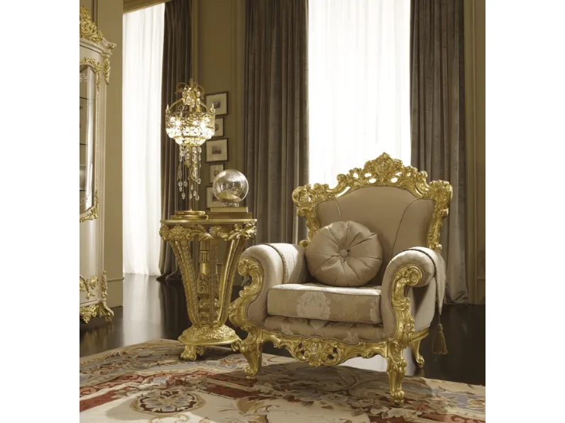 Poltrona classica Imperiale di Ghezzani