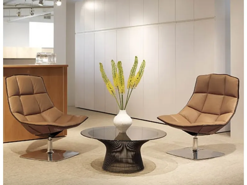 Poltroncina Jehs+Laub Lounge Chair di Knoll