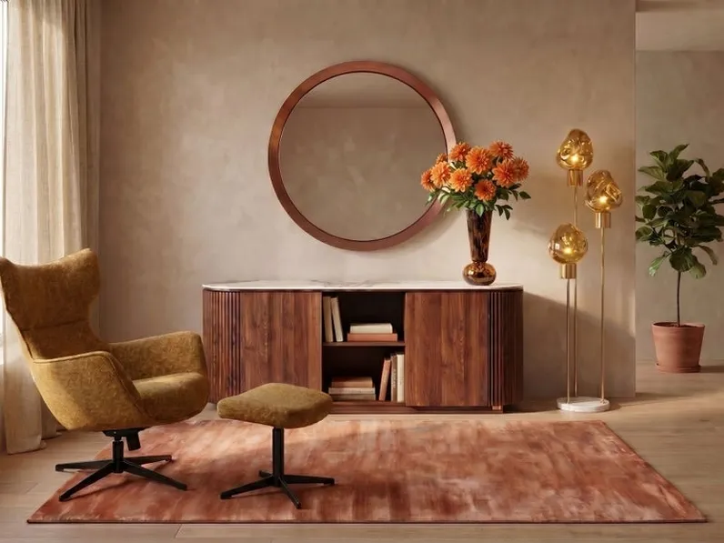 Poltrona imbottita Jules di Kare Design