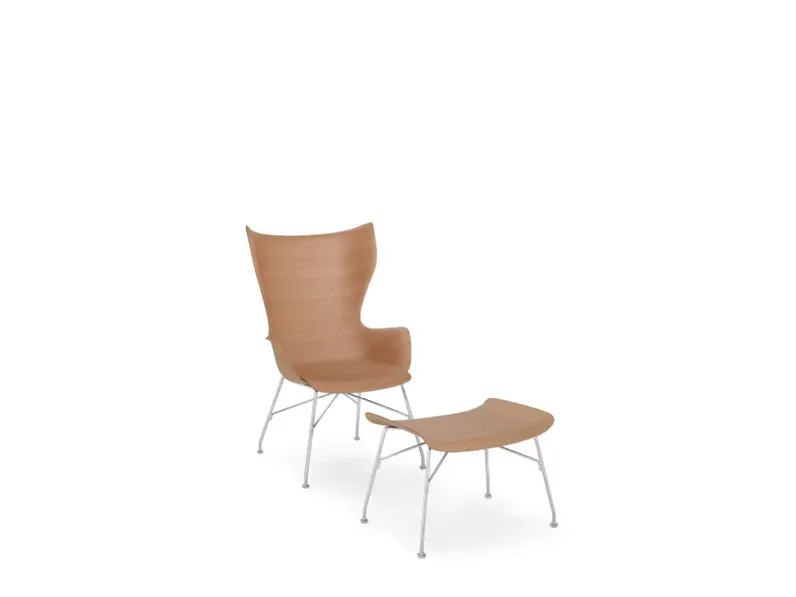 Poltroncina K-Wood di Kartell