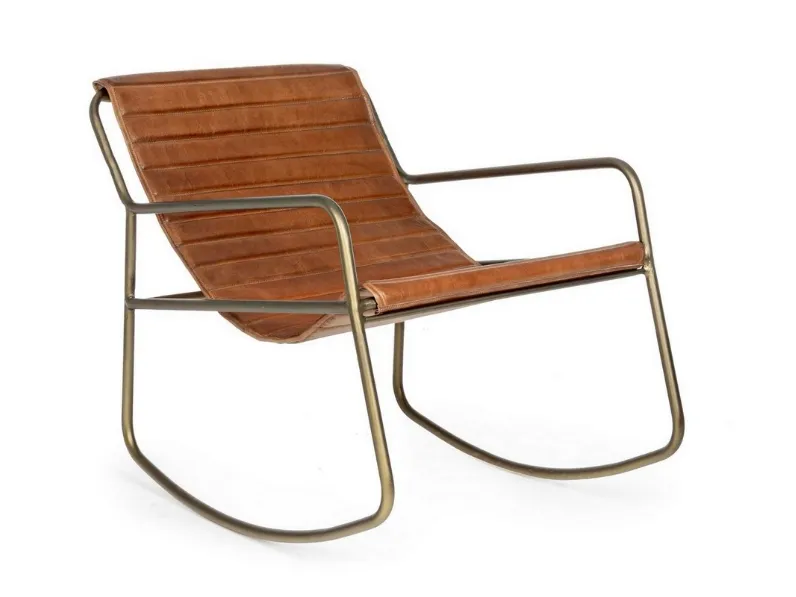 Poltrona in pelle Karisma di Bizzotto