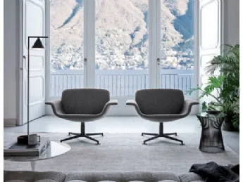 KN01 Swivel Lounge Chair