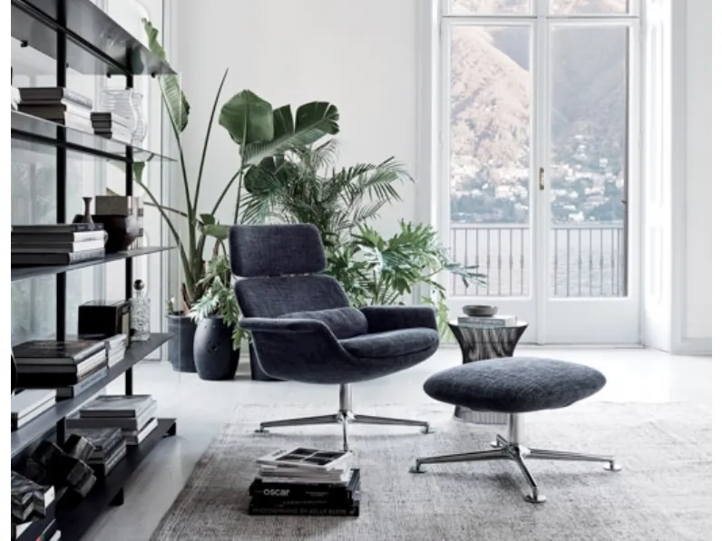 Poltroncina KN02 High Back Lounge Chair di Knoll