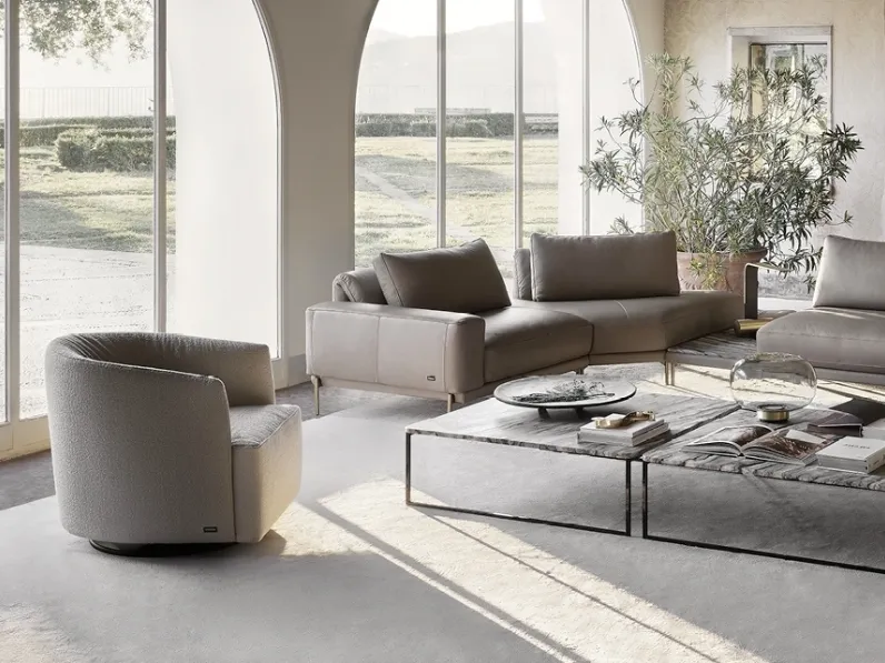 Poltroncina girevole Lady Swivel di Nicoline