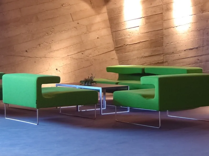 Poltrona di design in tessuto Loveseat di Moroso