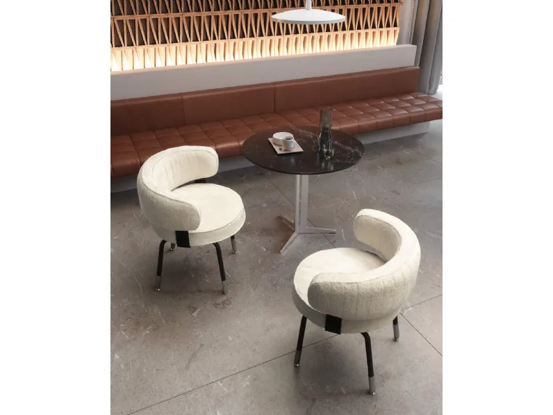 Poltroncina in tessuto Miss di Valentini