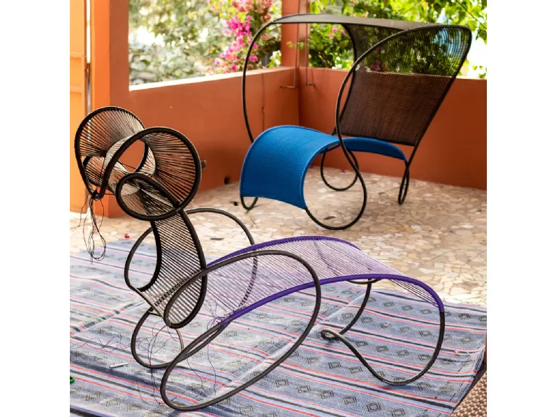 Chaise Longue Modou di Moroso