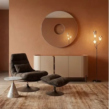 Poltrona in tessuto Montreal di Kare Design