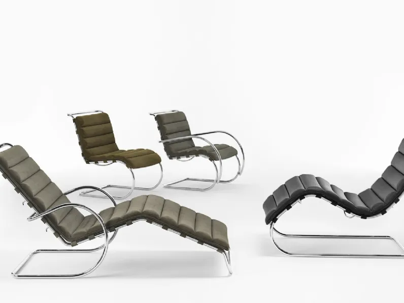 Poltroncina MR Chaise Lounge di Knoll