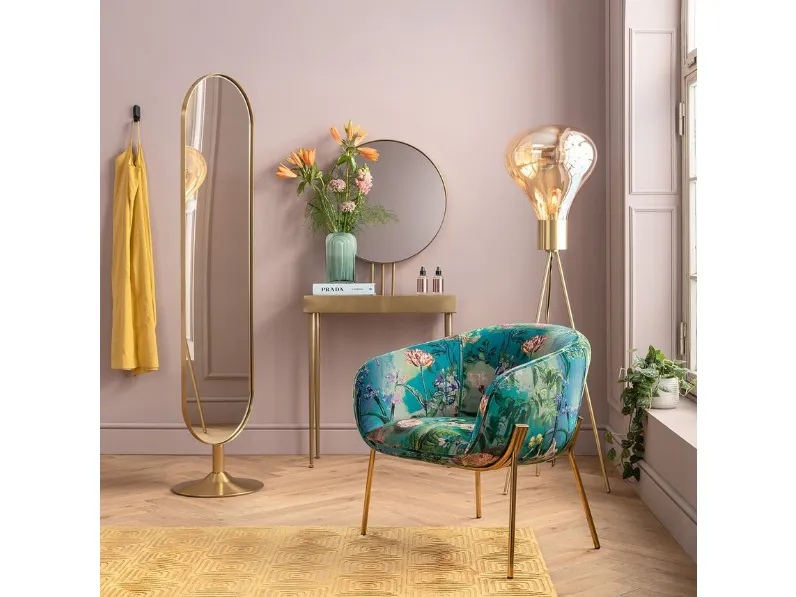 Poltroncina in tessuto Paradise di Kare Design