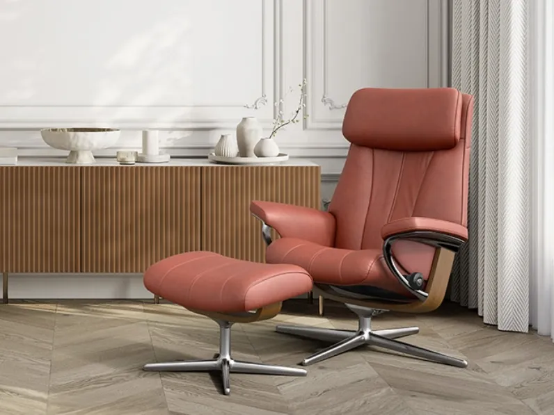 Poltrona in pelle Paul di Stressless