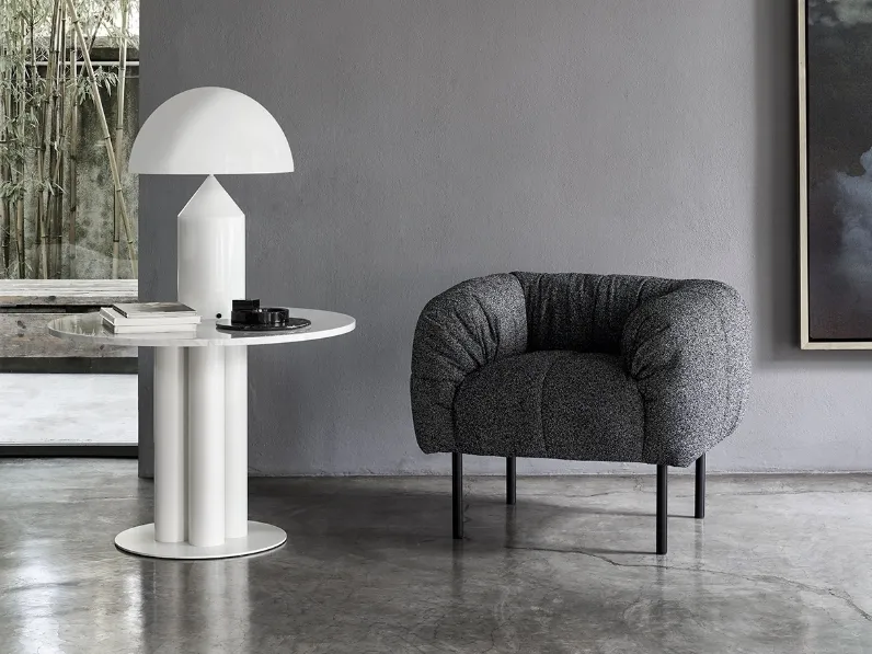 Poltroncina in tessuto Pecorelle di Arflex