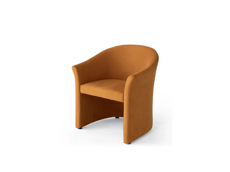 Poltroncina Althea in microfibra di Nefi Italia 