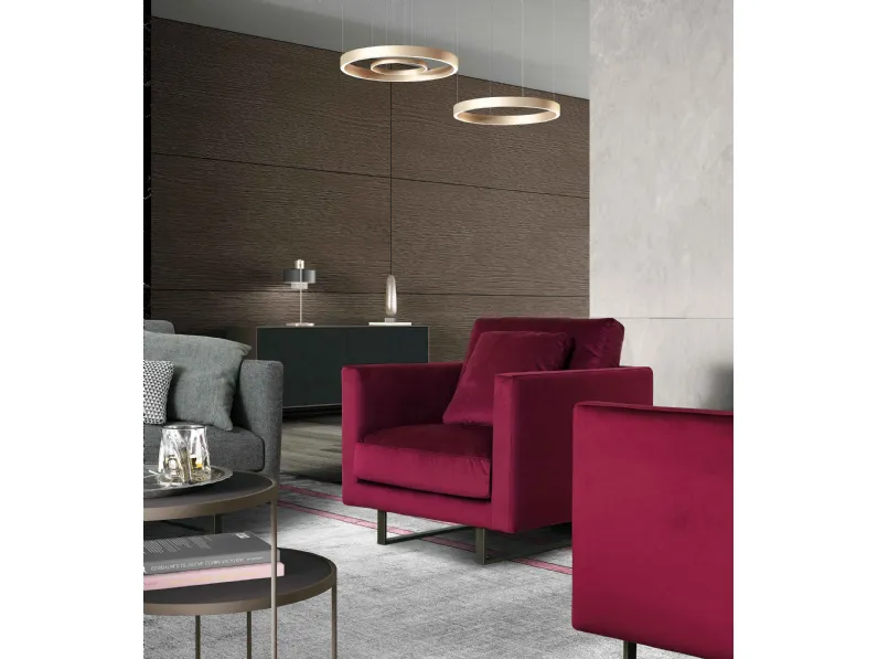 Poltrona Queensway di Spagnol Salotti