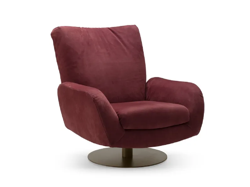 Poltrona Regina con schienale relax di Bodema