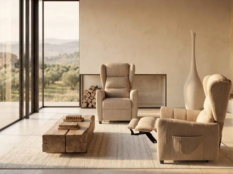 Poltrona relax Callas di Egoista