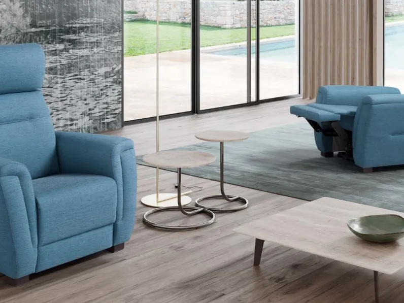 Poltrona in tessuto Denise di Spaziorelax