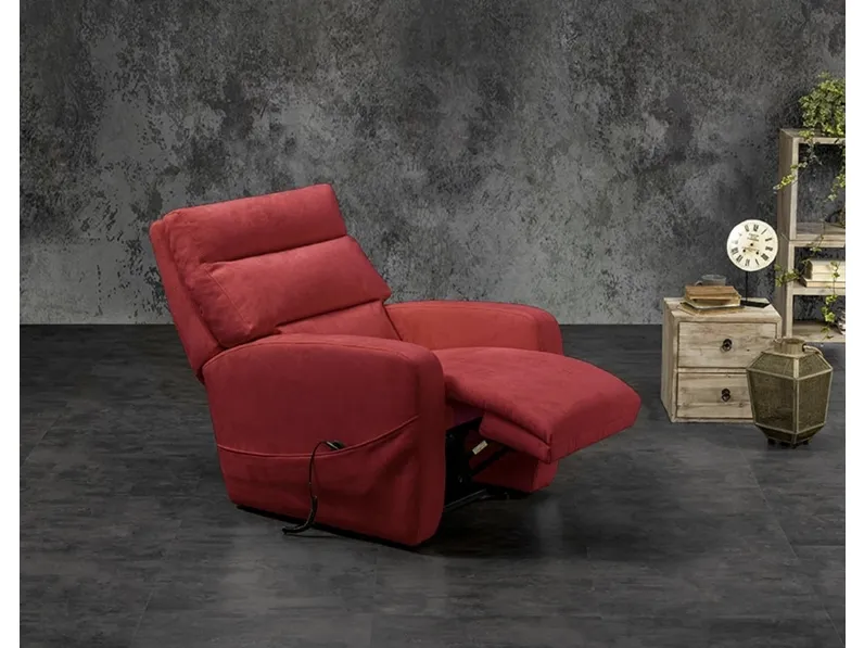 Poltrona relax con meccanismo alza persona Molla di Excò