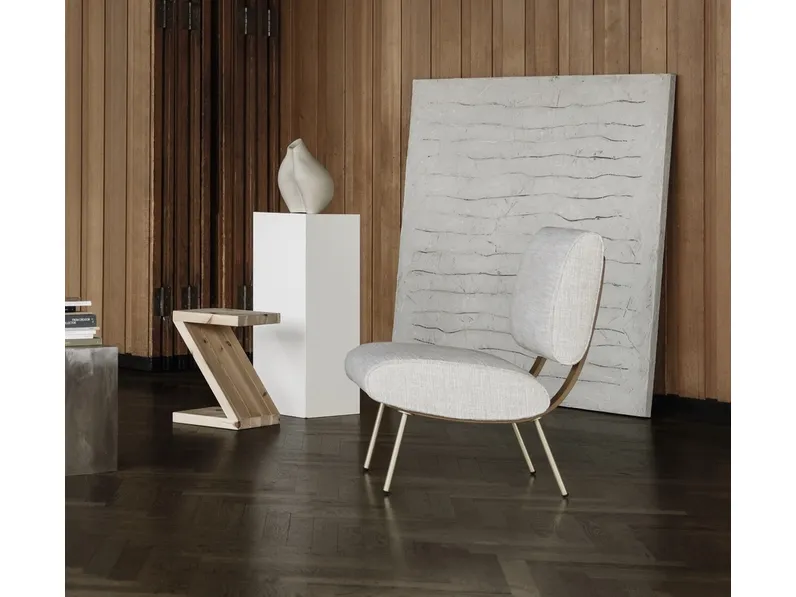 Poltrona di design Round D-154-5 di Molteni & C