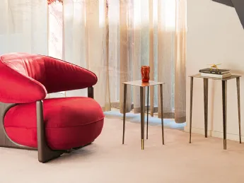 La poltrona Ruby Lounge di Cattelan Italia è un capolavoro di design e comfort.