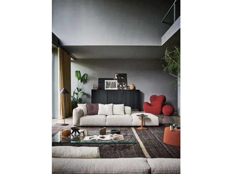 Poltrona di design in tessuto Serie Up 2000 di B&B Italia