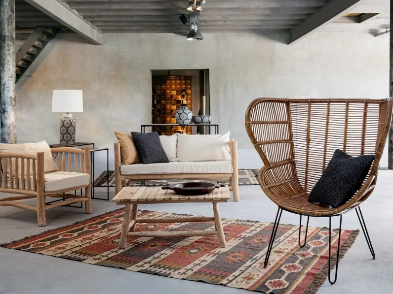 Poltrona in Teak Shael di Bizzotto