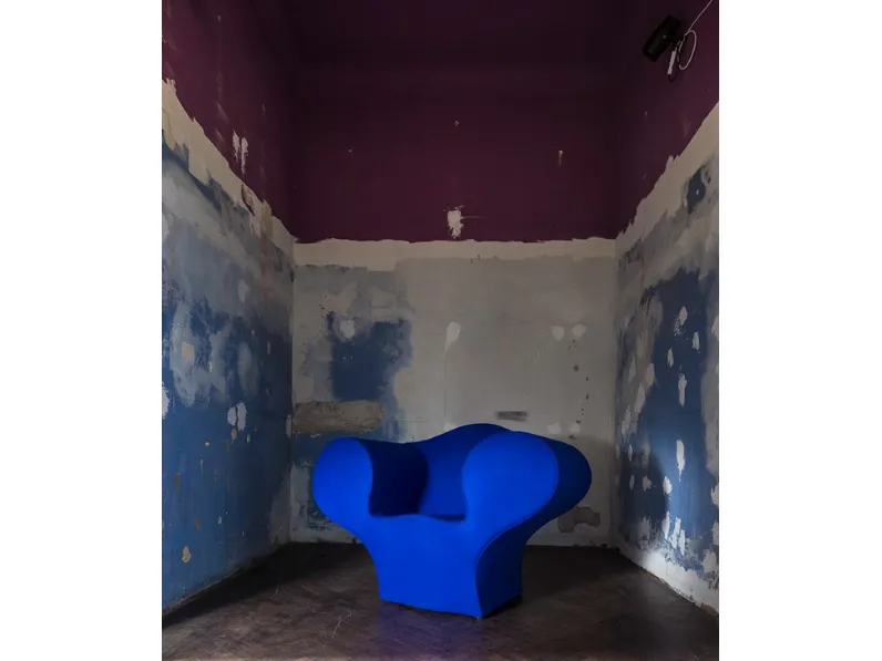 Poltrona in tessuto di design Soft Big Easy di Moroso