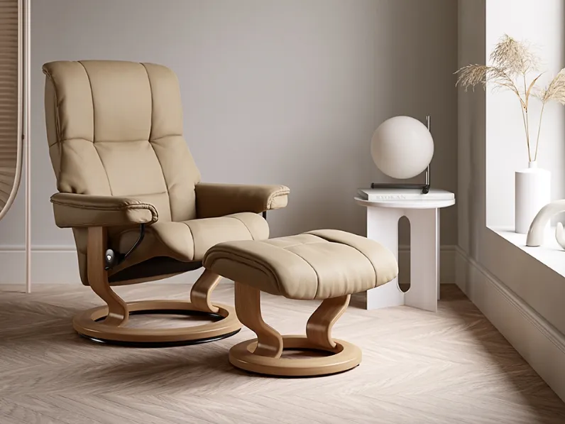 Poltrona in pelle Mayfair di Stressless