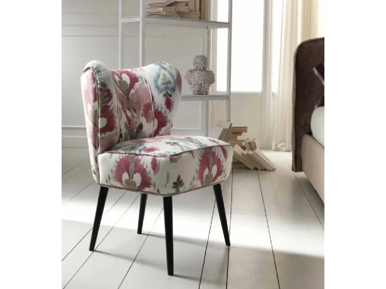 Poltroncina Susina floreale di TreCi Salotti