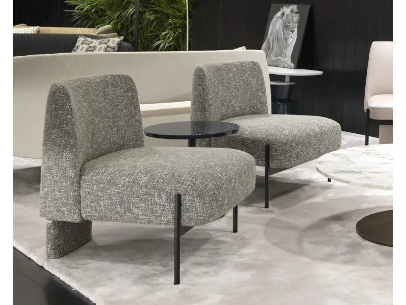 Poltroncina in tessuto Virgin di Misuraemme