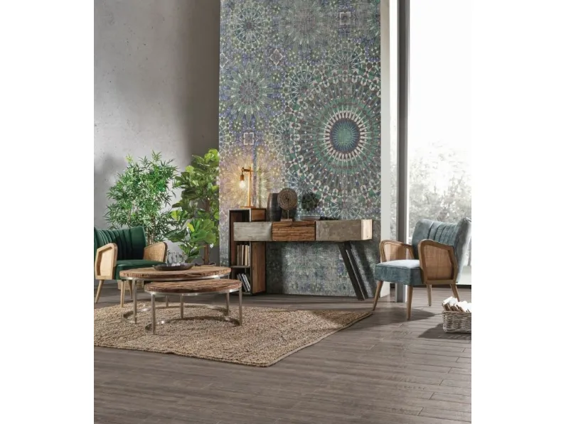 Poltroncina in tessuto Virna di Bizzotto