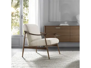 Poltrona Vivi di Tosconova: eleganza e comfort in un unico capo d'arredo.