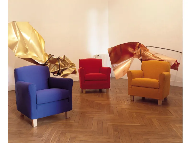 Poltroncina in tessuto You di Campeggi