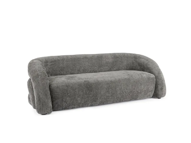 Divano lineare in tessuto imbottito Clemence di Bizzotto