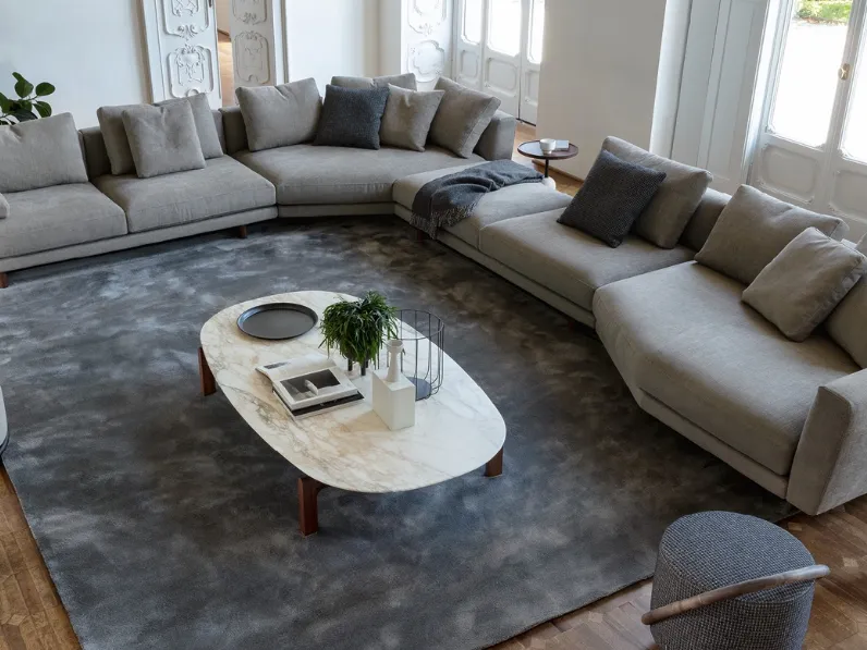 Salotto angolare Abacus di Porada