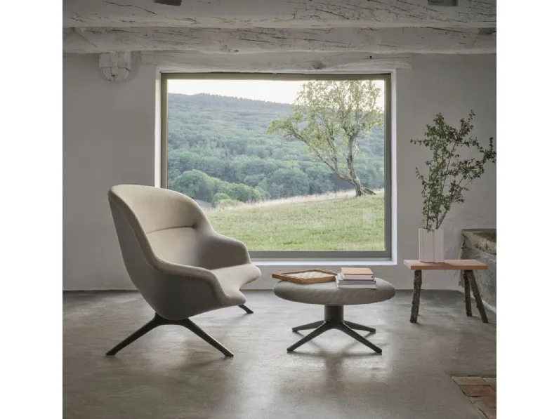 Divano lineare Abalon Sofa di Vitra