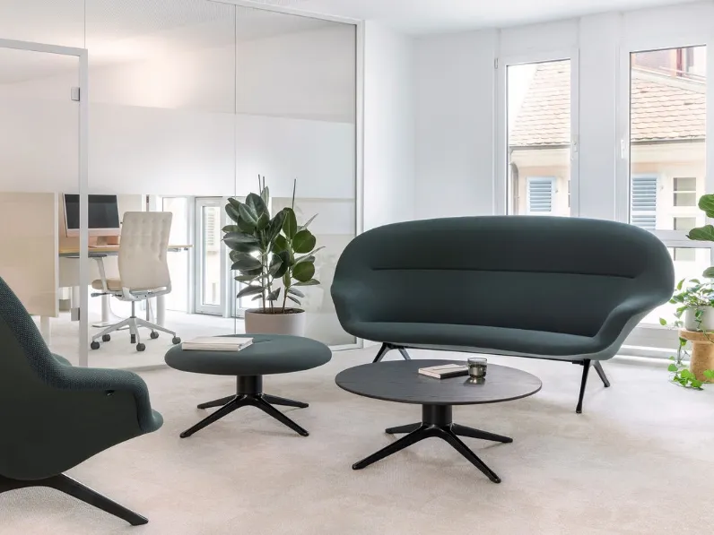 Divano lineare Abalon Sofa di Vitra